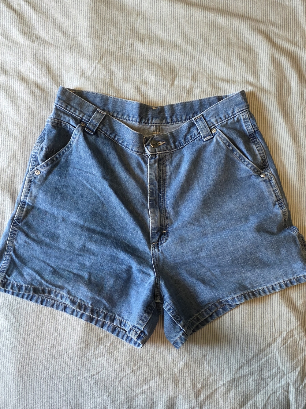 VINTAGE Lee Blue Women's Denim Shorts
